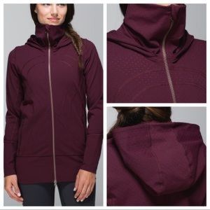 RARE! Lululemon Stride Jacket II - Bordeaux Shine Dot Size 4